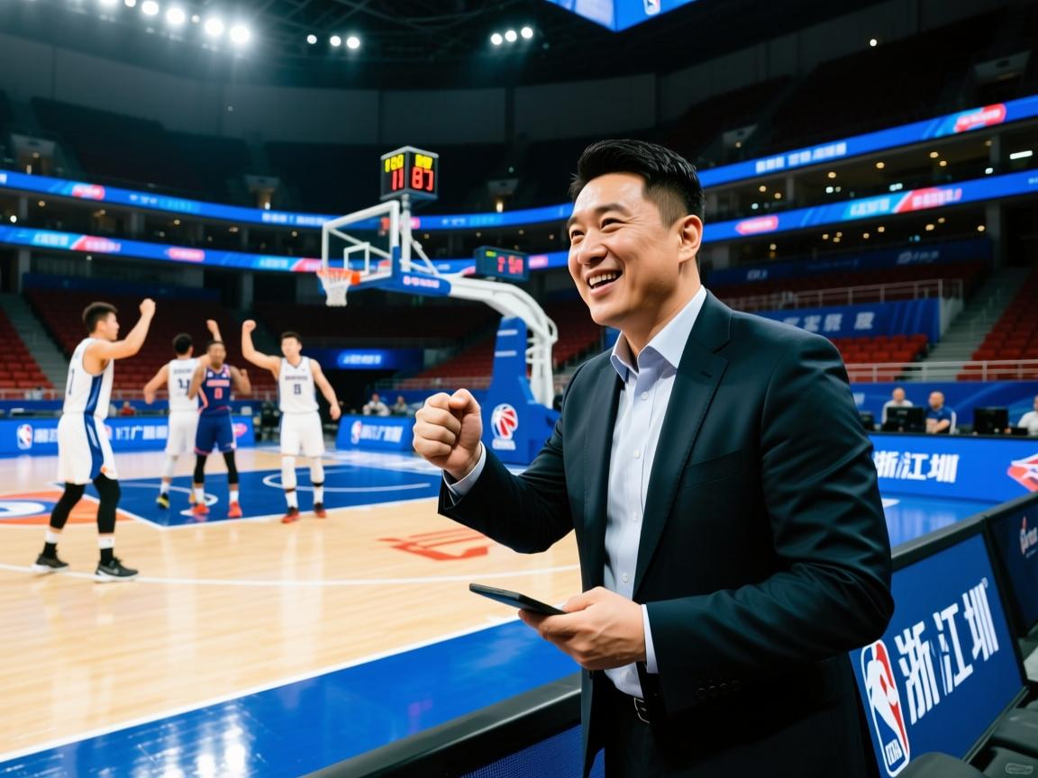 110-80大胜深圳！浙江广厦五人得分上双，主帅王博战术完美奏效  第2张